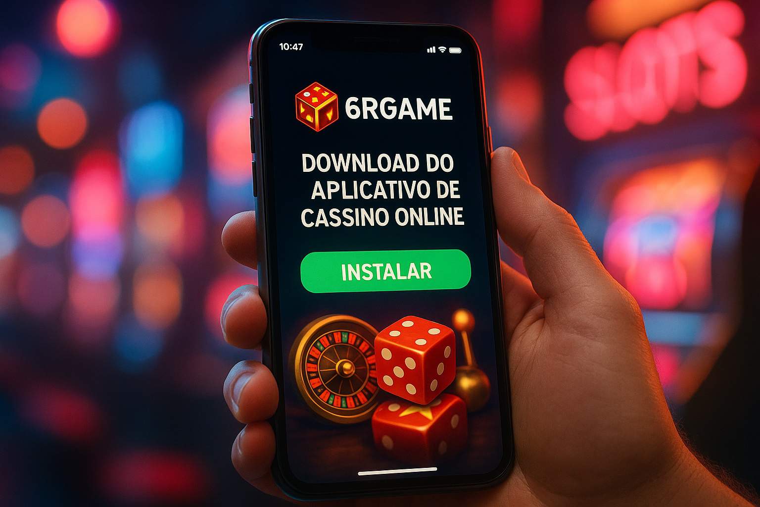 Baixar o 6RGAME Cassino App