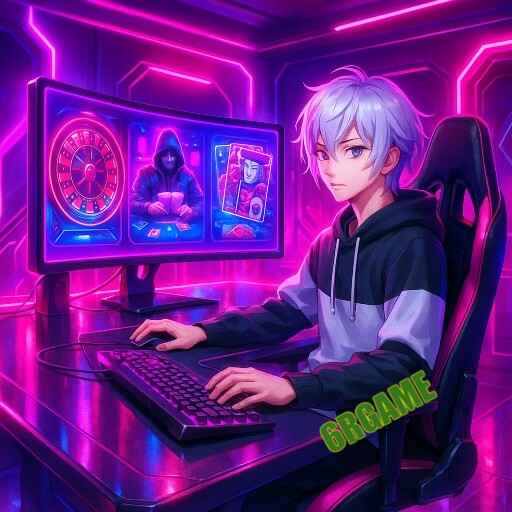 Imagem promocional da 6RGAME mostrando a plataforma e suas vantagens