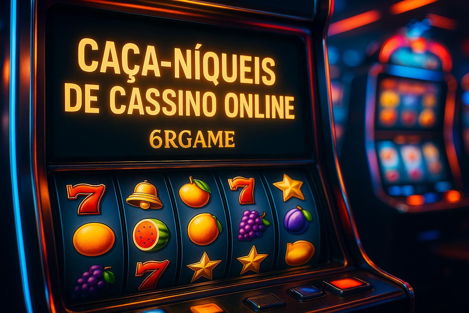 Explore o mundo das slot machines no 6RGAME Casino